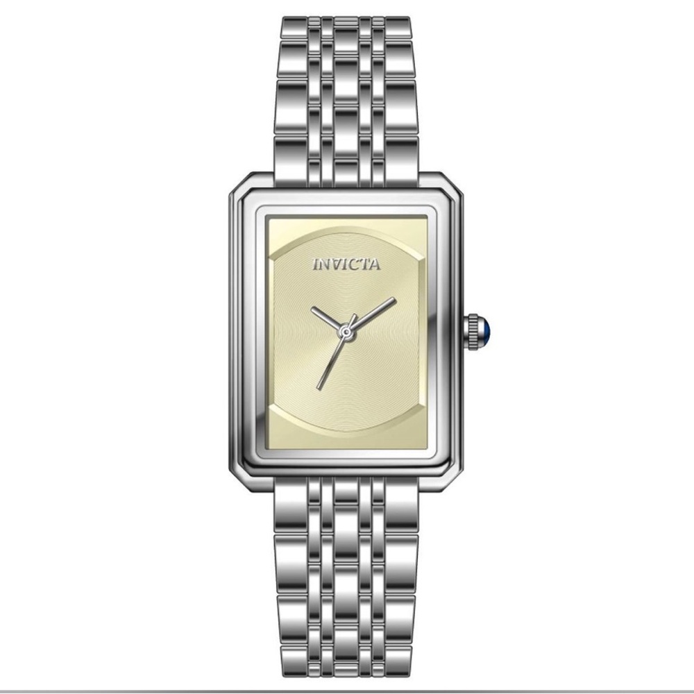 Invicta Wildflower Princess Women’s Watch 26mm Steel Gold Dial New